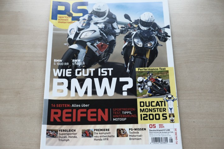 Deckblatt PS Sport Motorrad (05/2014)